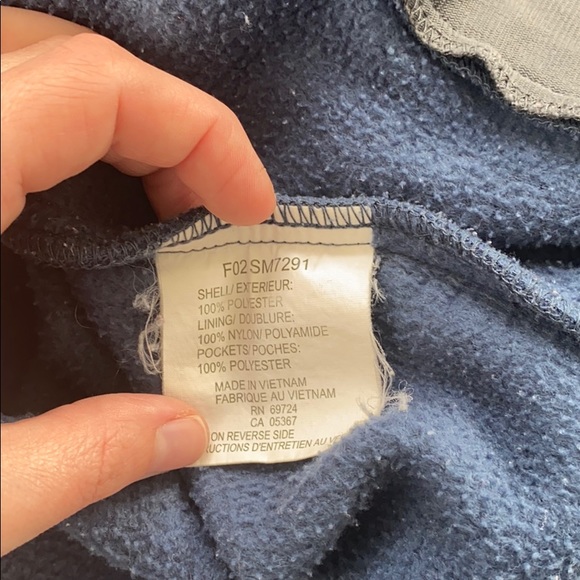 Columbia blue fleece zip up - Picture 4 of 5